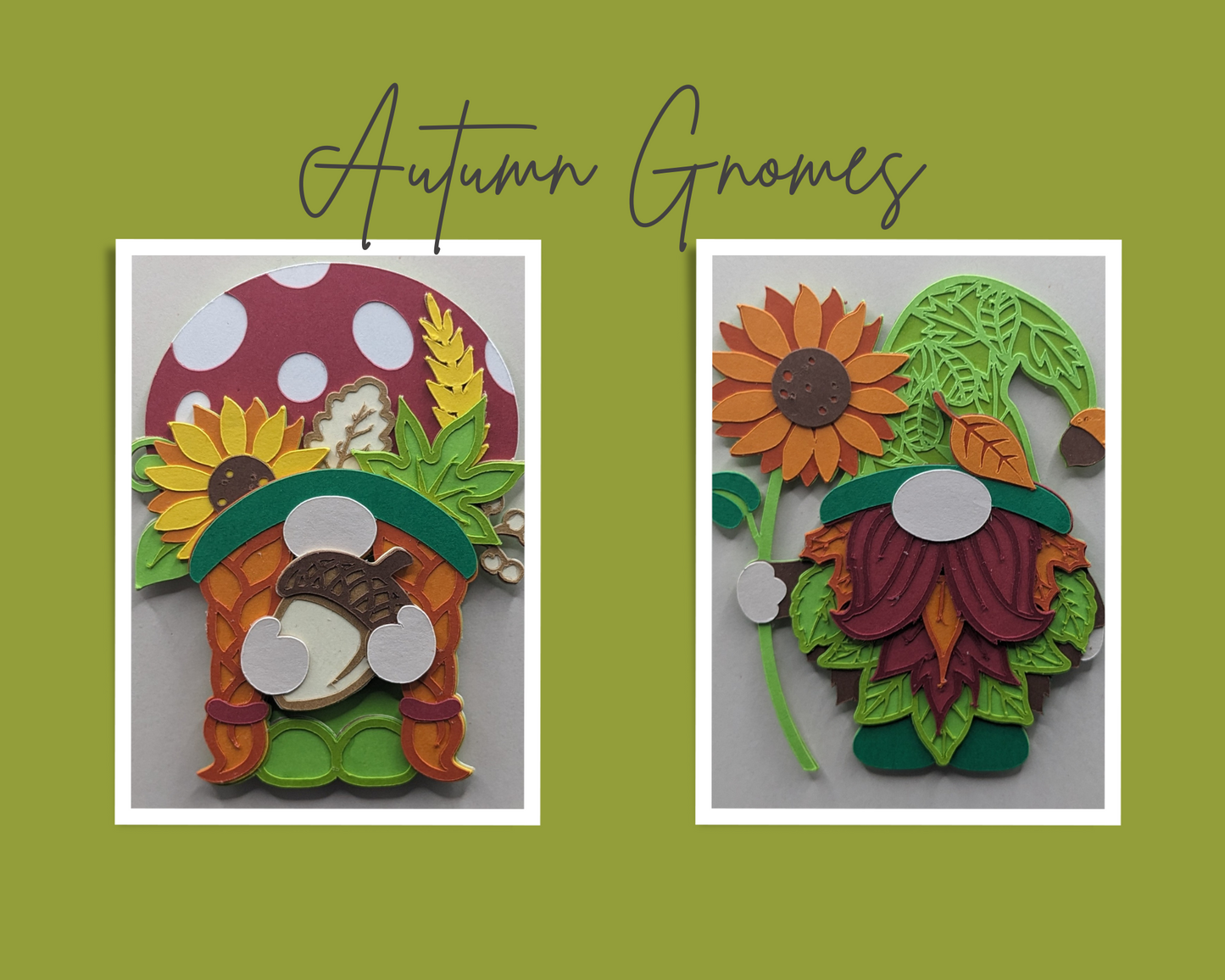 Autumn Gnome Magnet