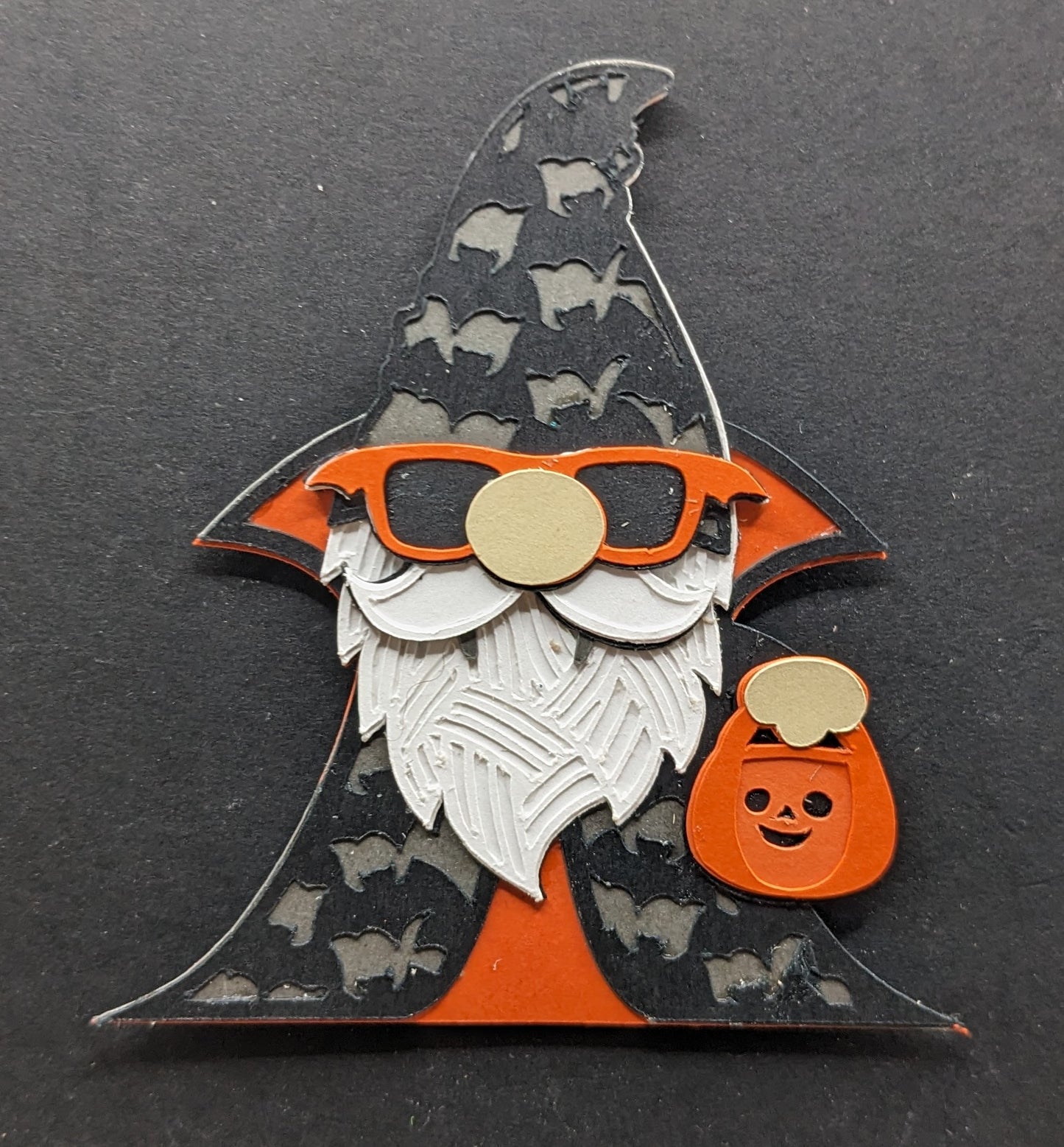 Trick or Treat Gnome Magnet
