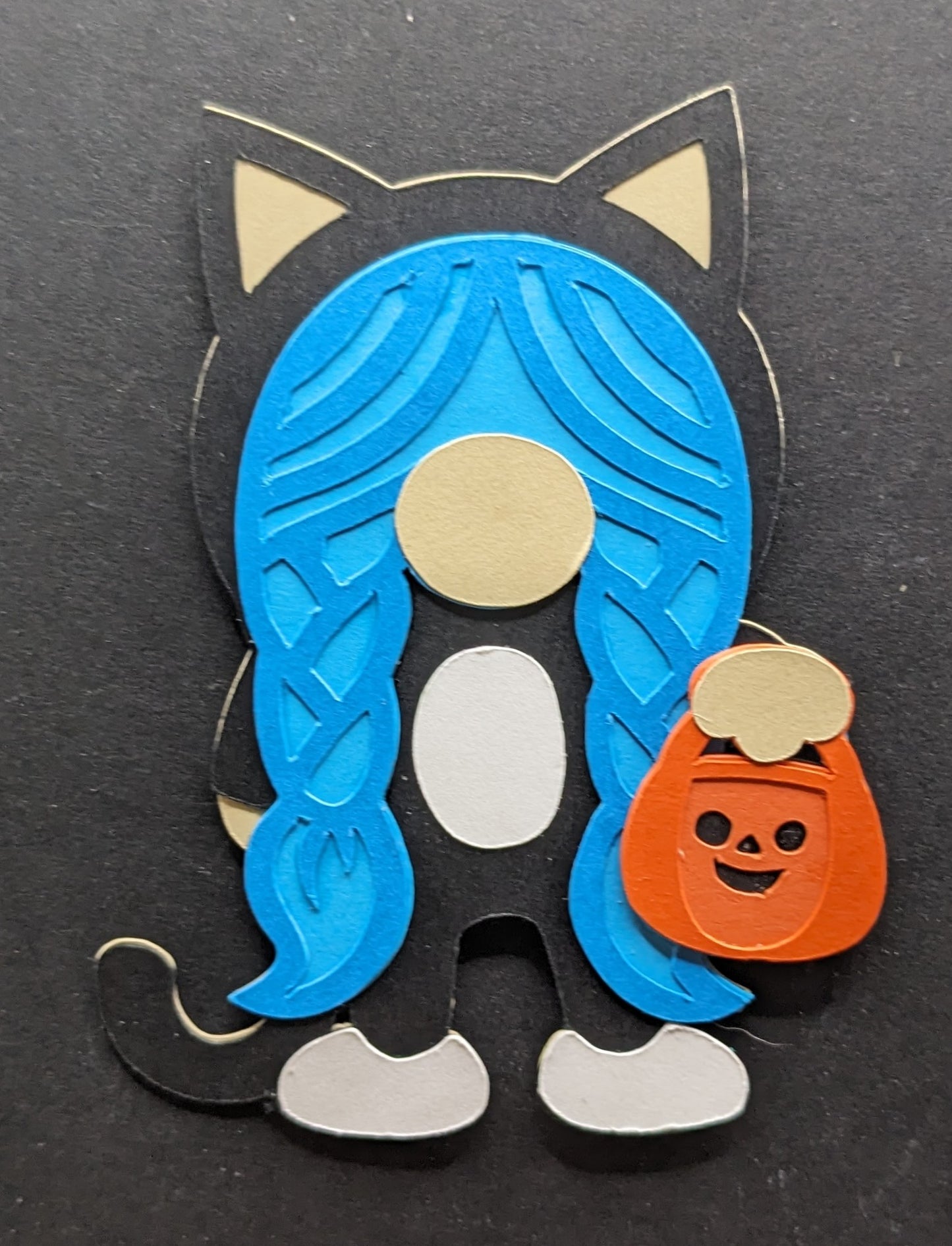 Trick or Treat Gnome Magnet