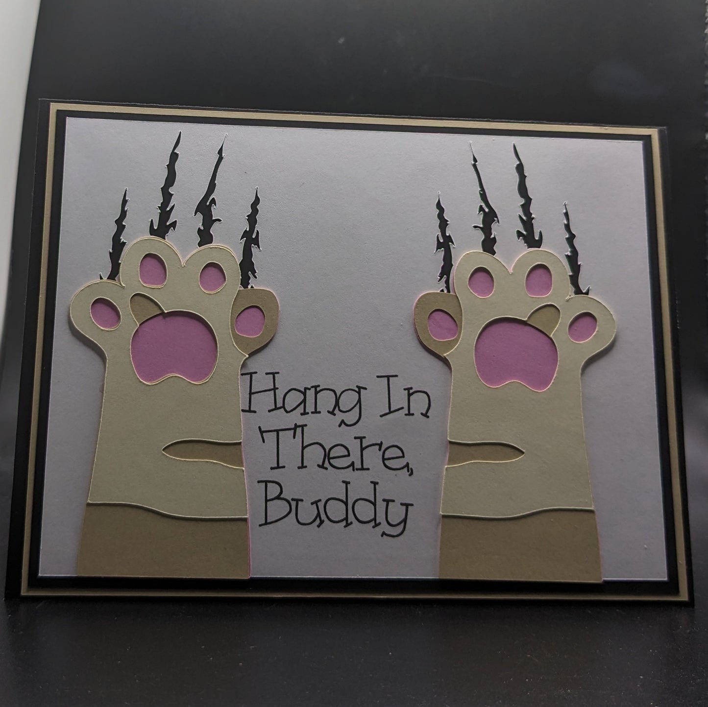 Hang in there Kitty Card