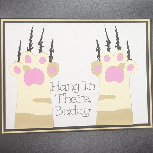 Hang in there Kitty Card