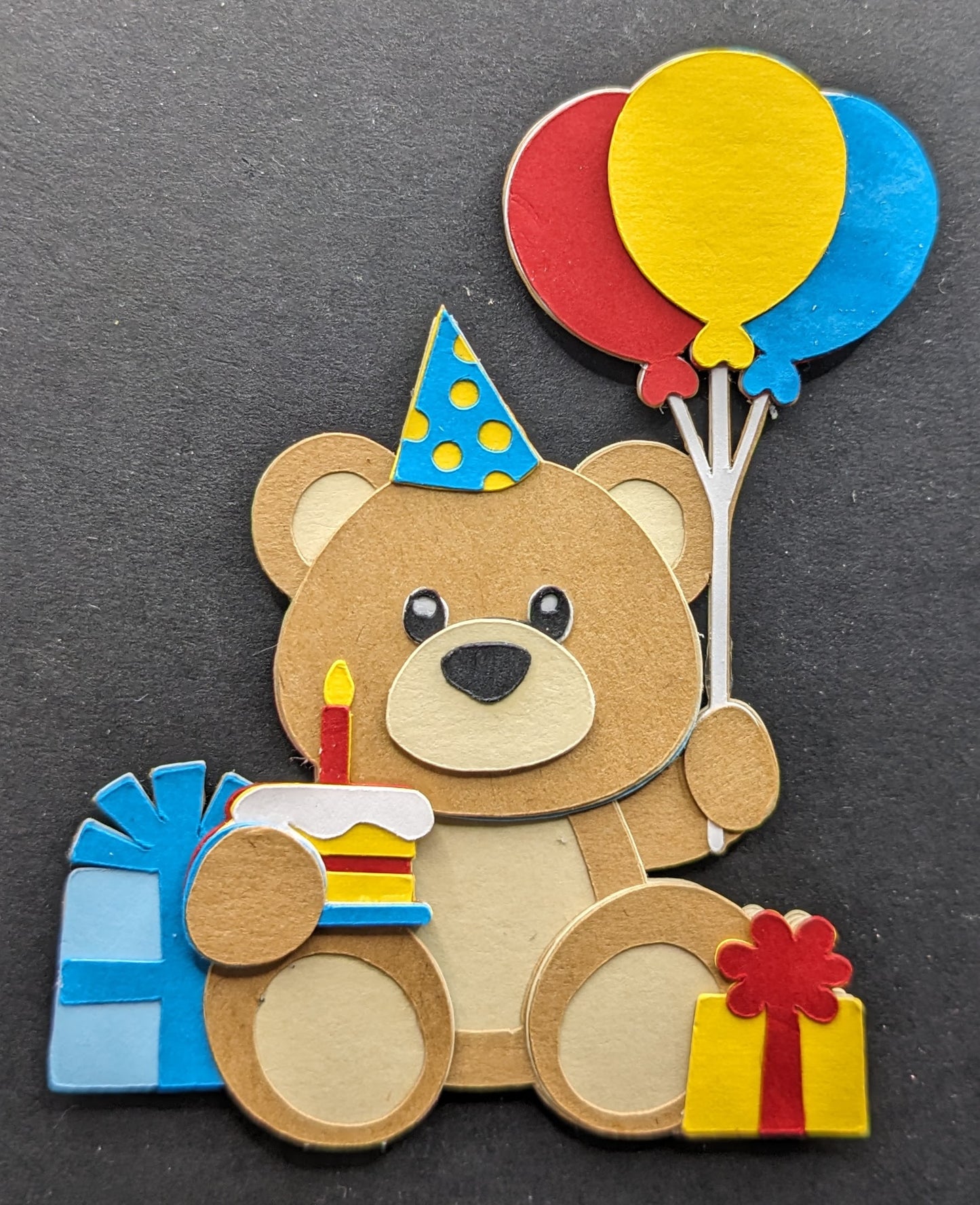 Teddy Bear Birthday Magnet