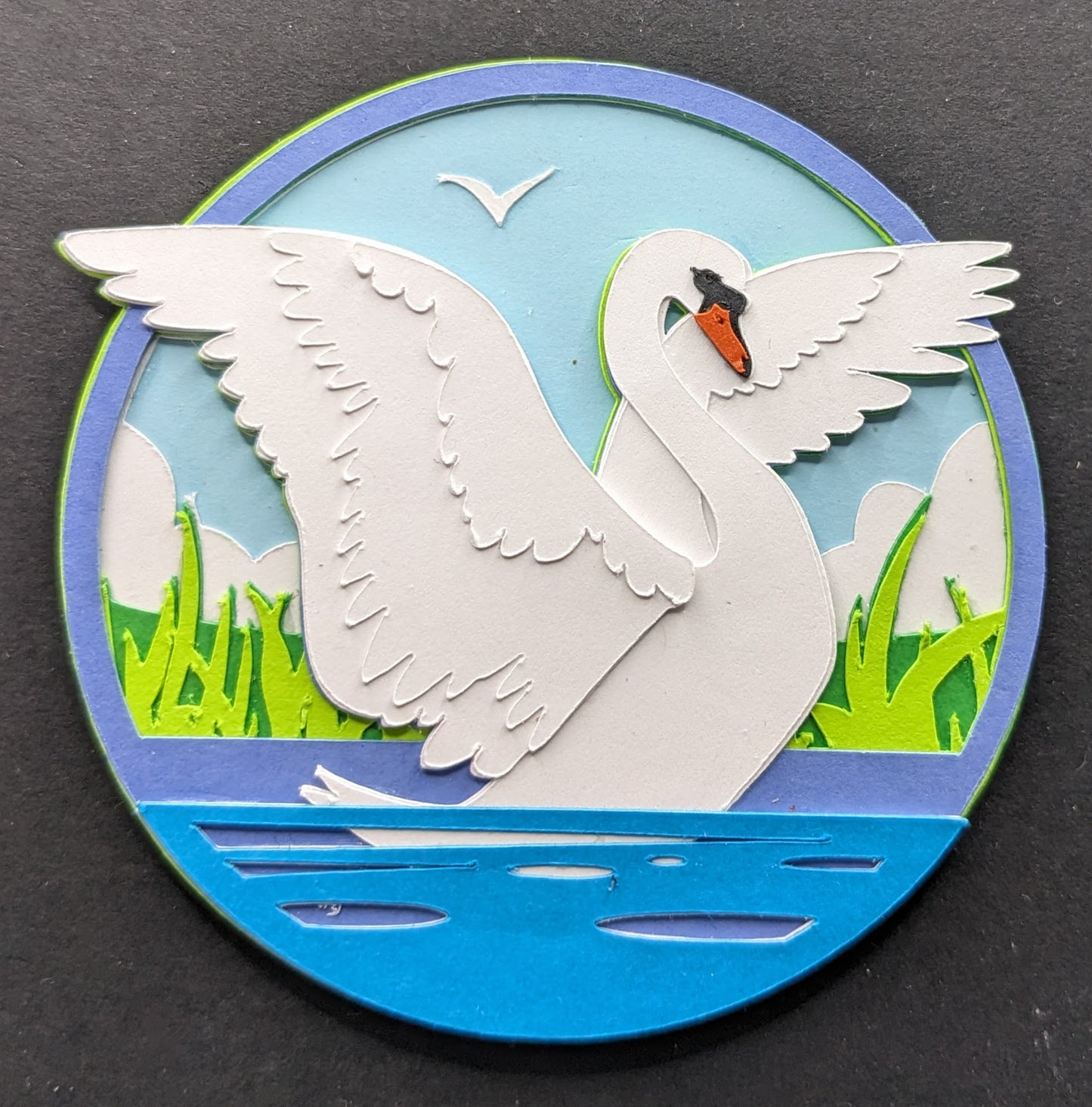 Swans on Pond Magnet