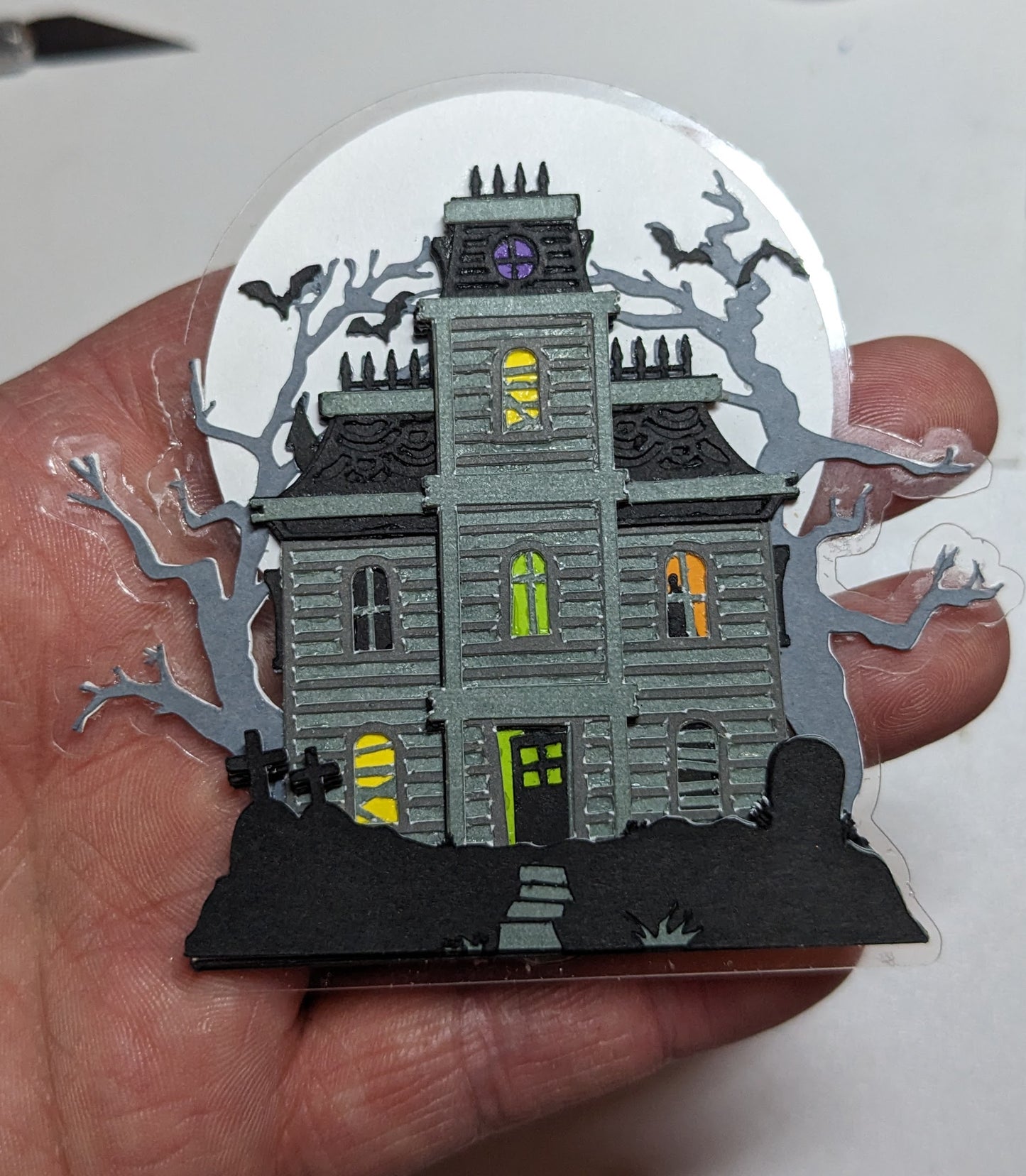 Haunted House Magnet