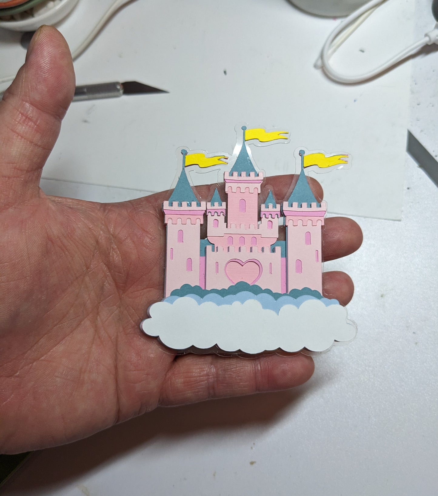 Castle in Clouds Magnet