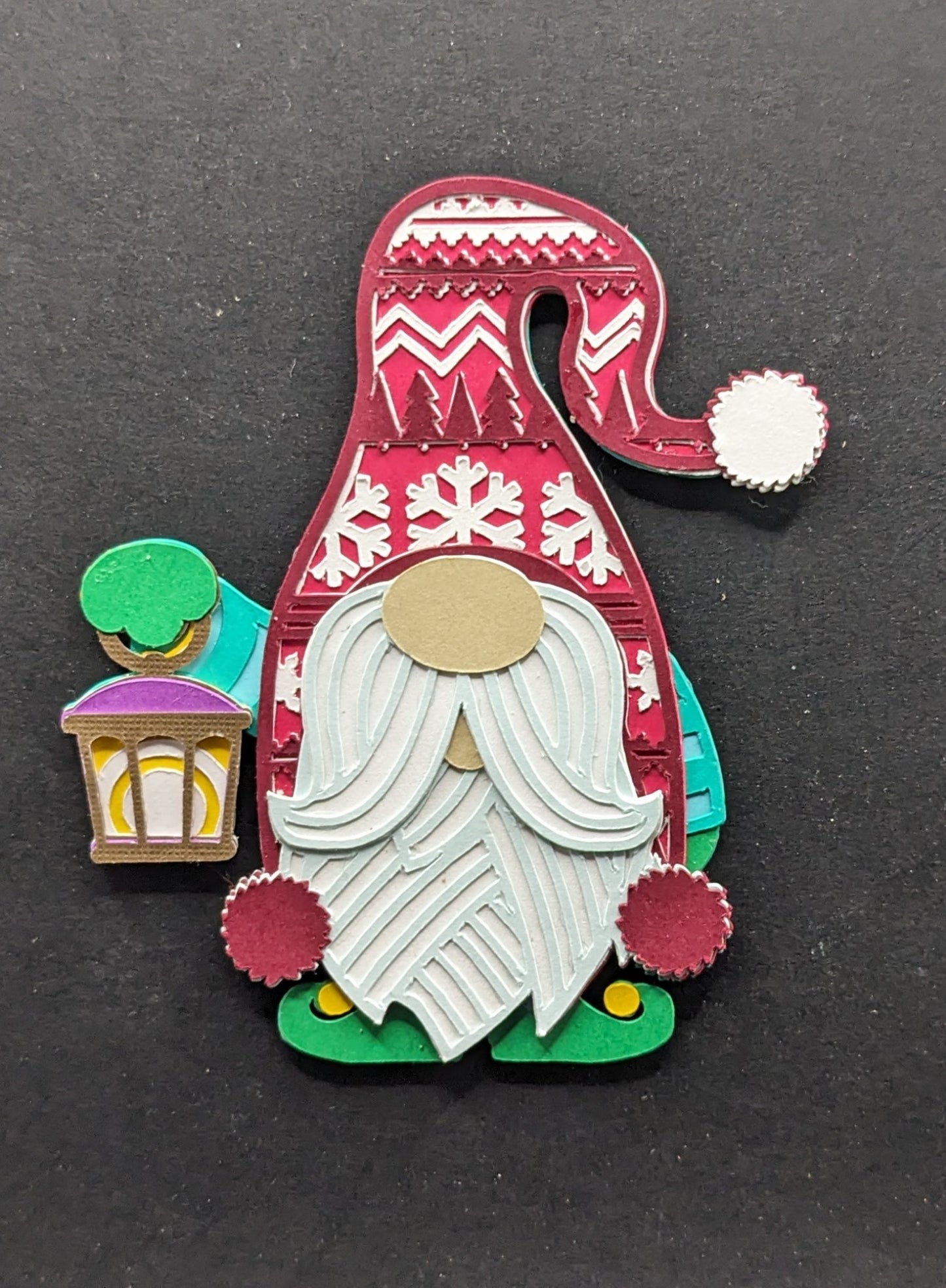 Winter Gnome Magnet