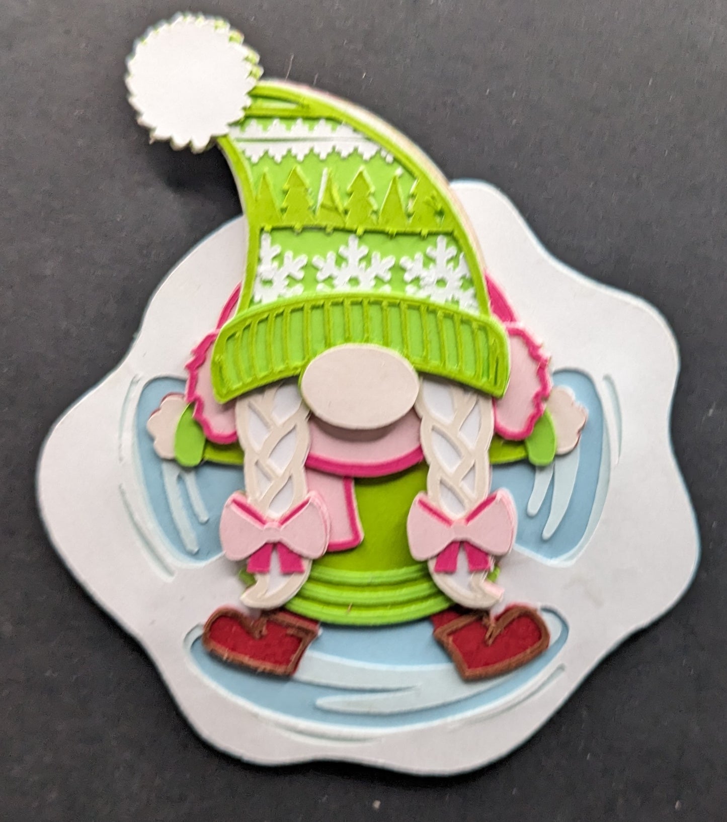 Winter Gnome Magnet
