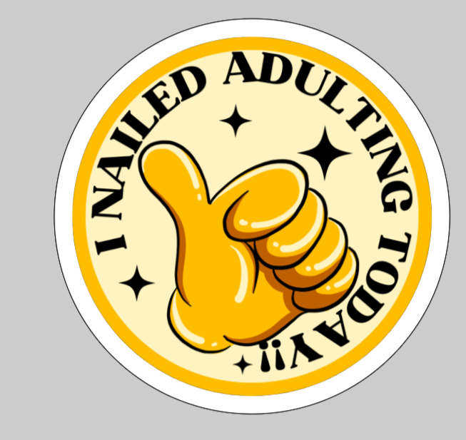 Adulting Stickers