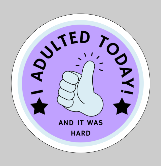 Adulting Stickers
