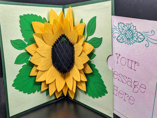 Sunflower Greeting Card