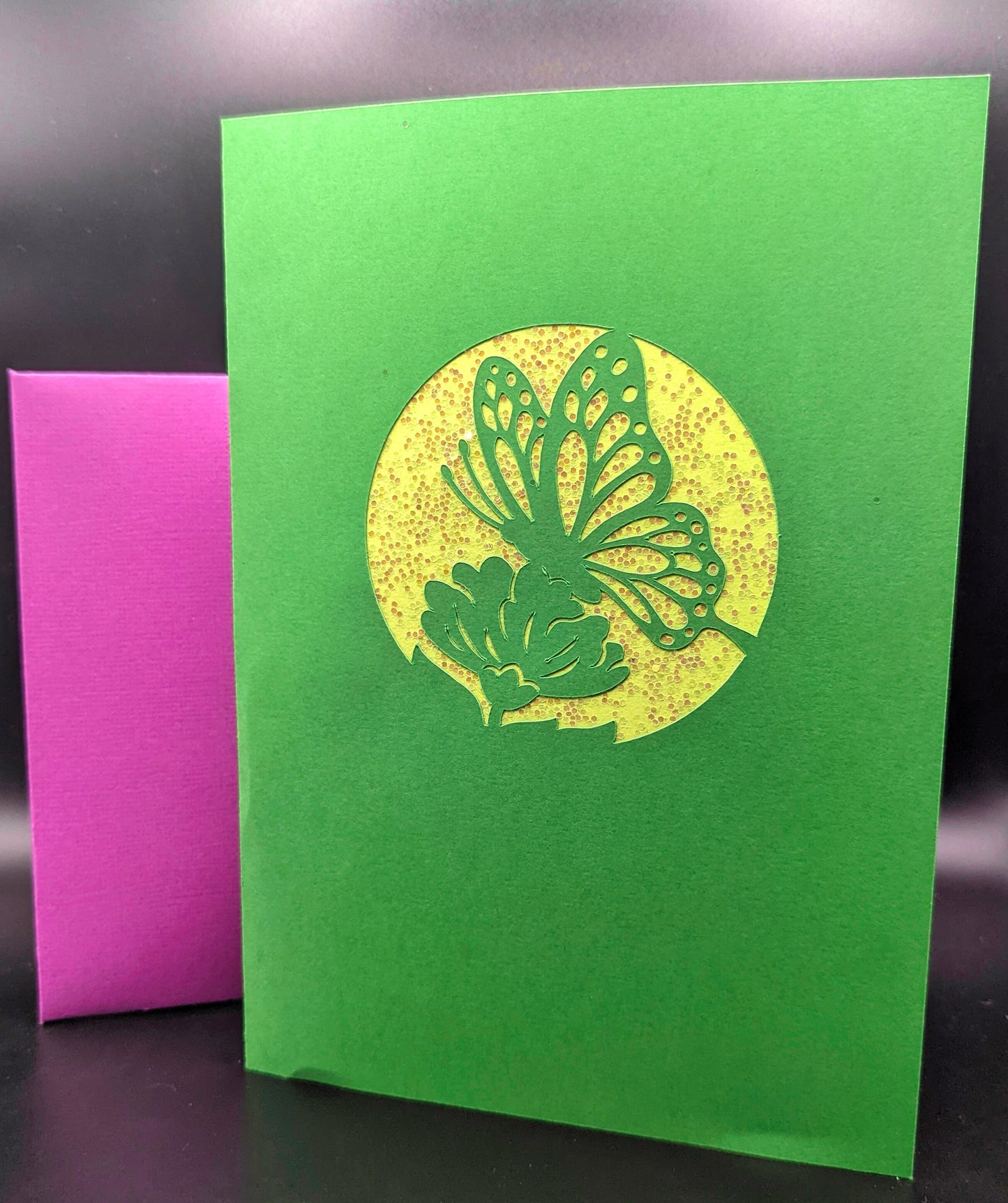 Popout Butterfly Greeting Card