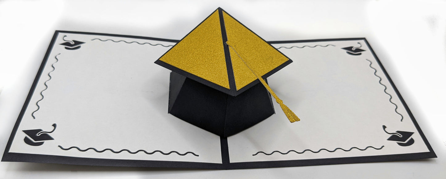 Caps off! graduation card