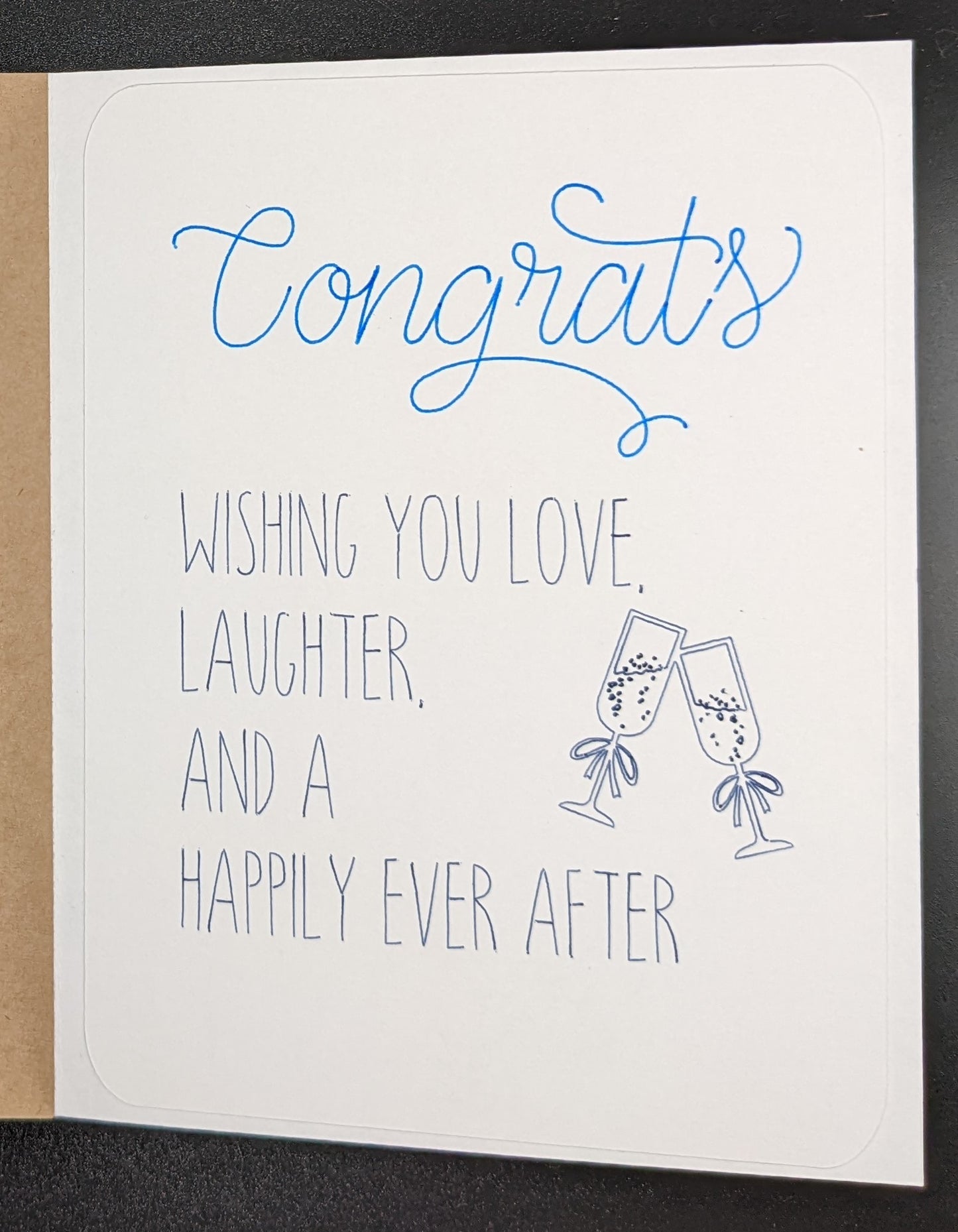 Wedding Wishes Card
