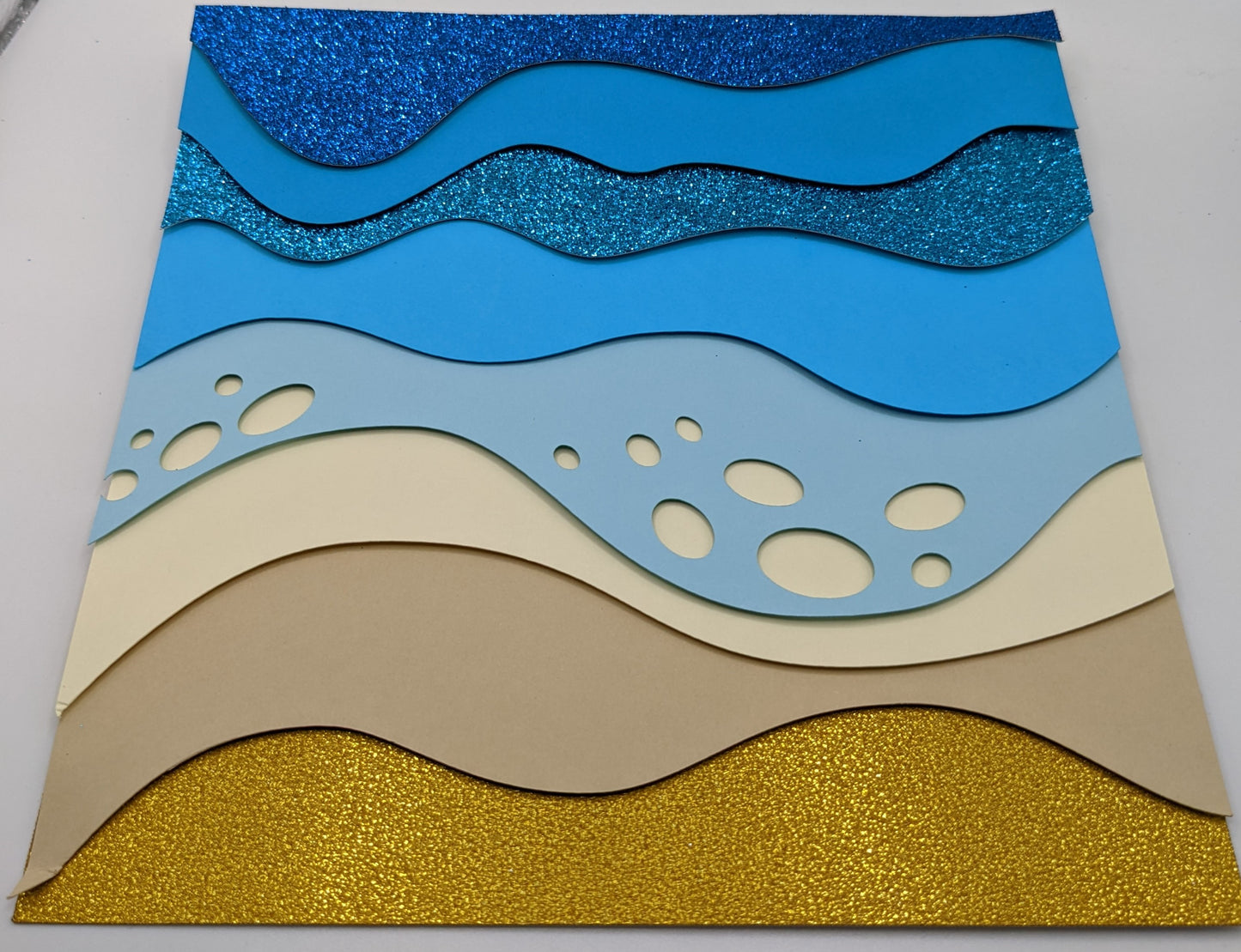 Beach Shore Shadow Box