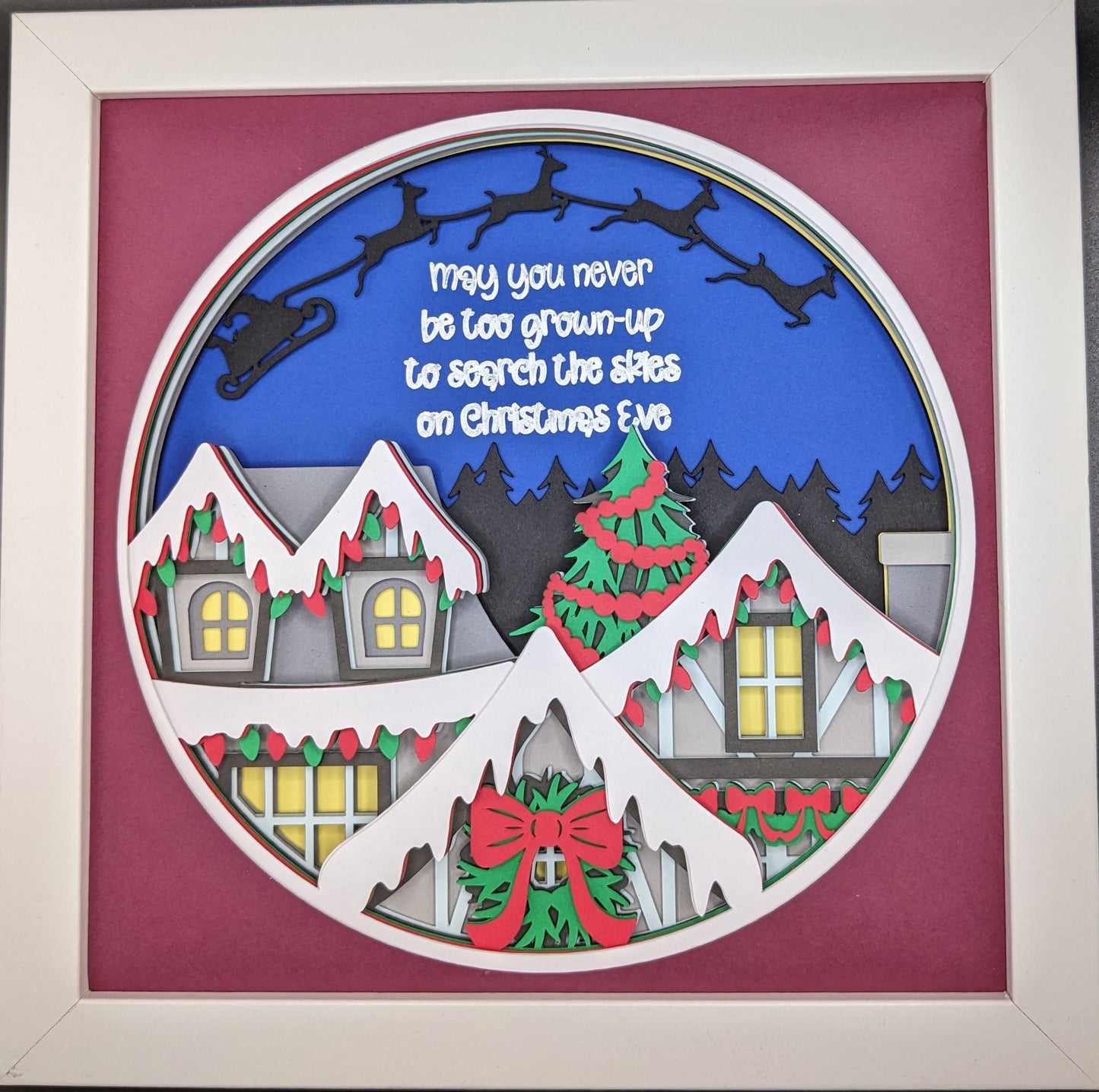 Christmas Eve Shadowbox