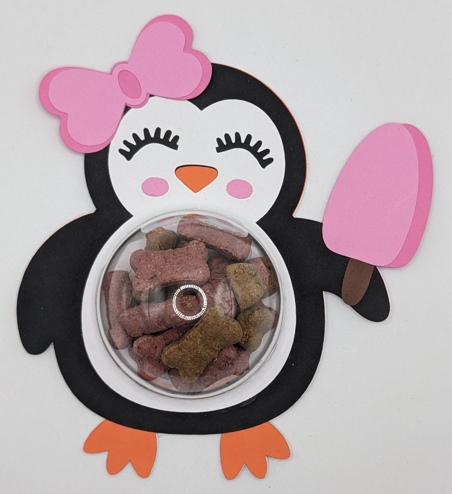 Penguin Popsicle Dog Treat Dome