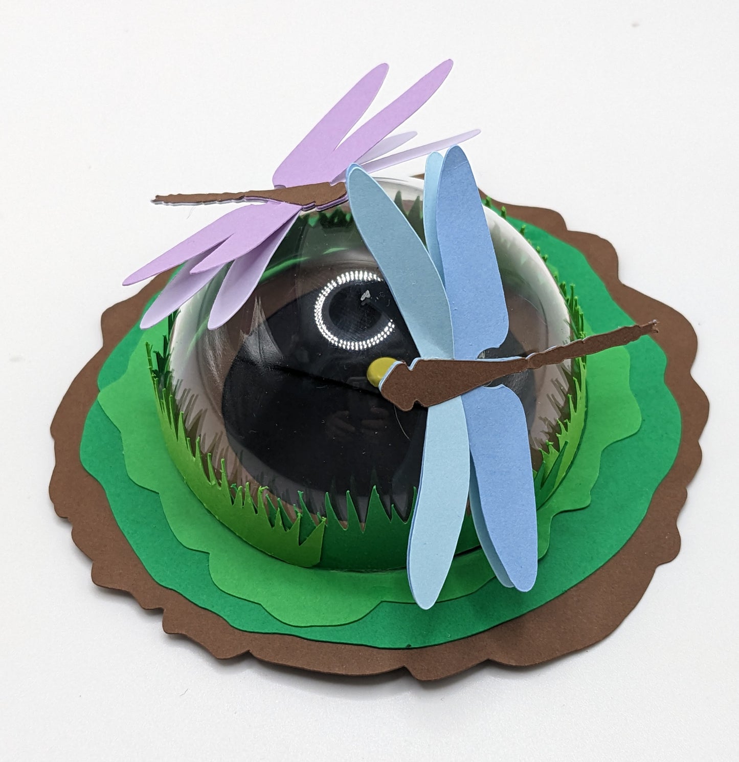 Refillable Dragonfly Garden Dome