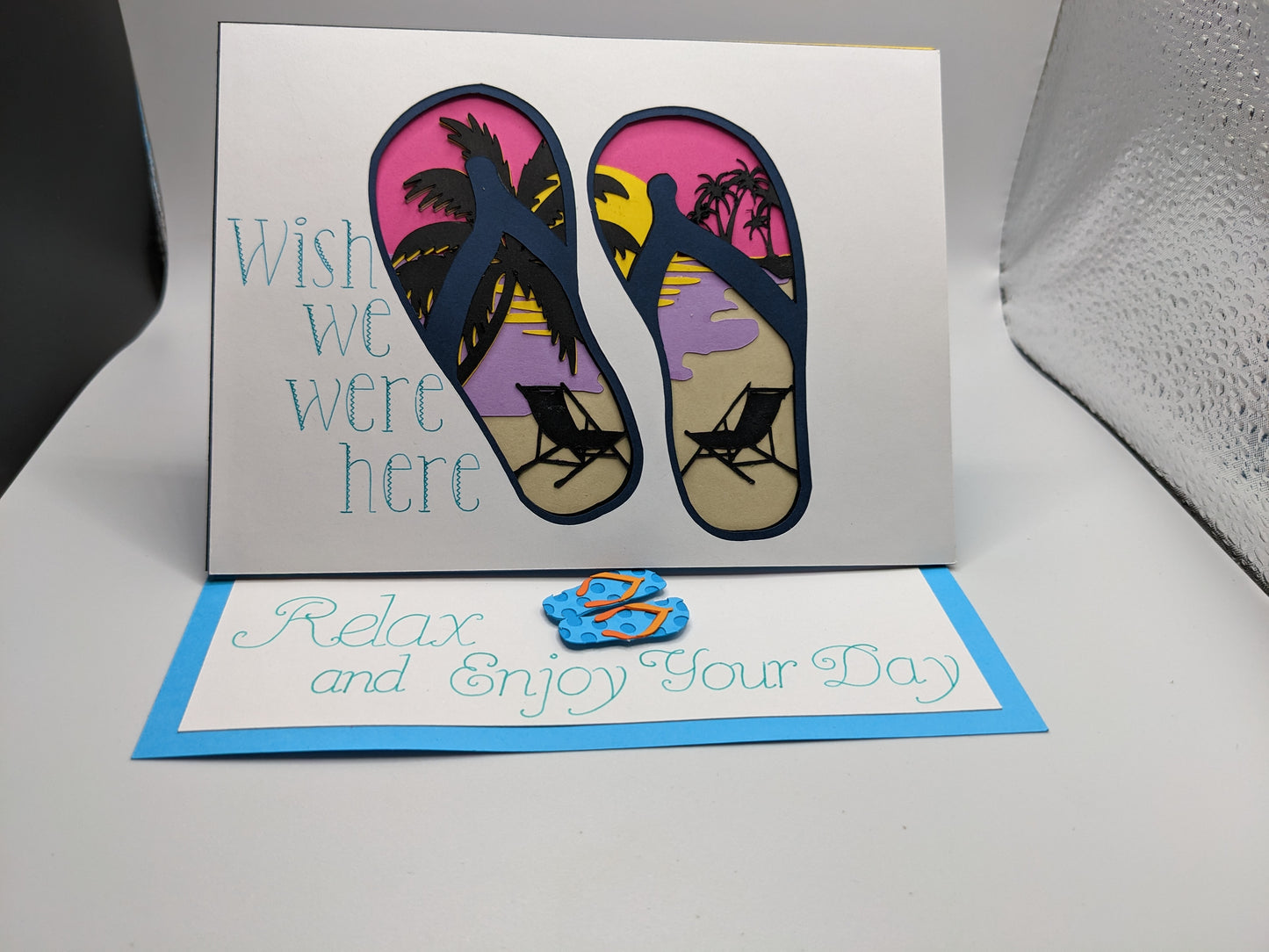 Easel Mini Shadow Box Card