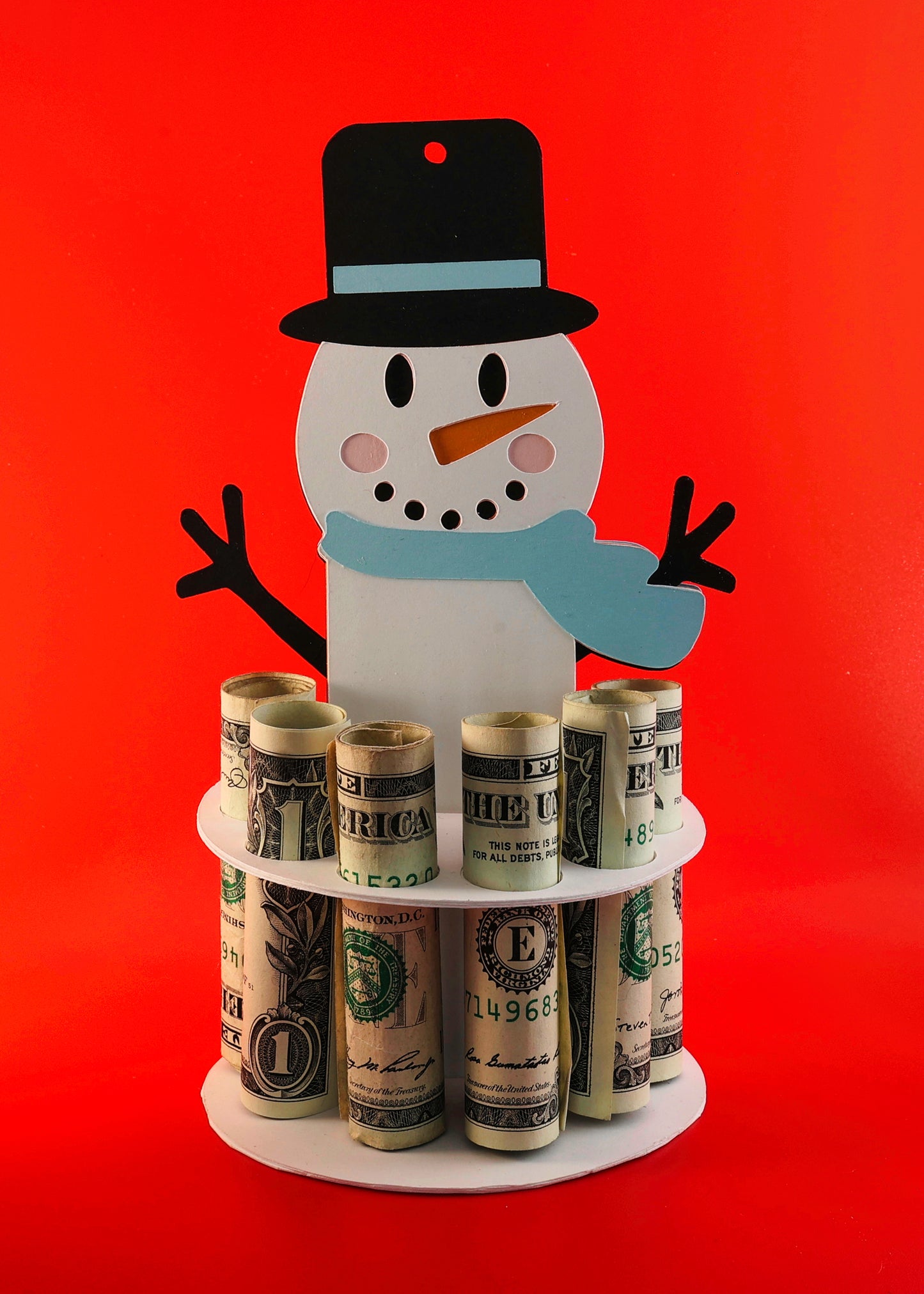 Frosty Money Cake