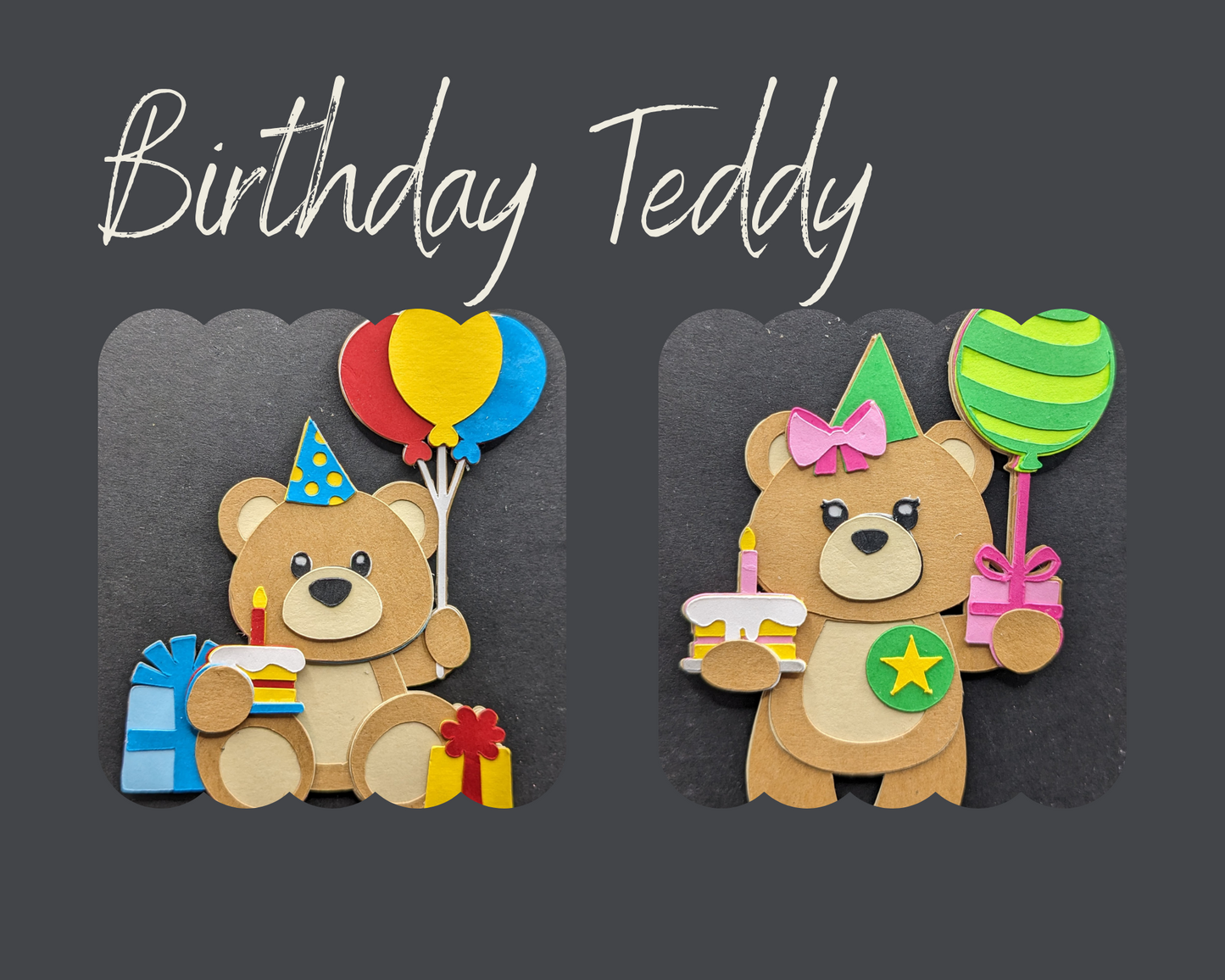 Teddy Bear Birthday Magnet