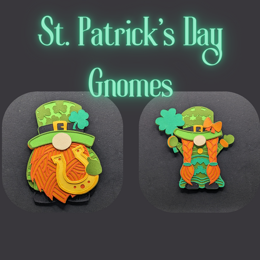 Lucky Charm: St. Patrick's Day Gnome Magnet