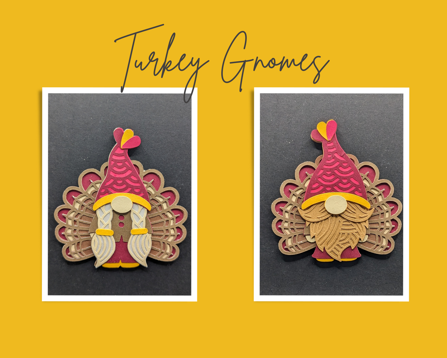 Turkey Gnome Magnet