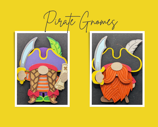 Gnome Pirate Magnet