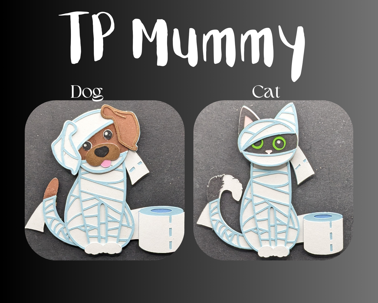 Dog & Cat TP Mummy Magnet