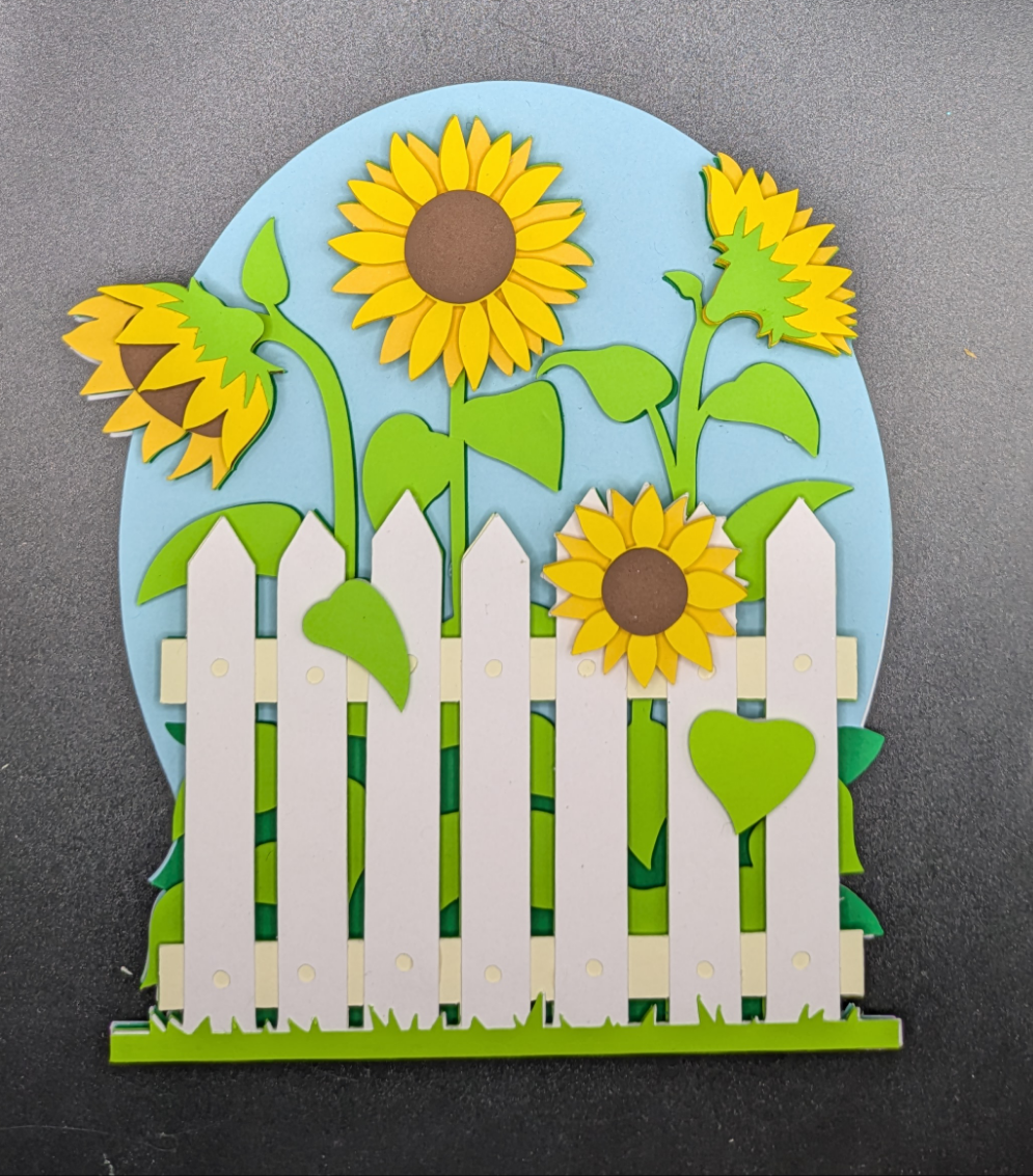 Rustic Charm Sunflower Easel Card