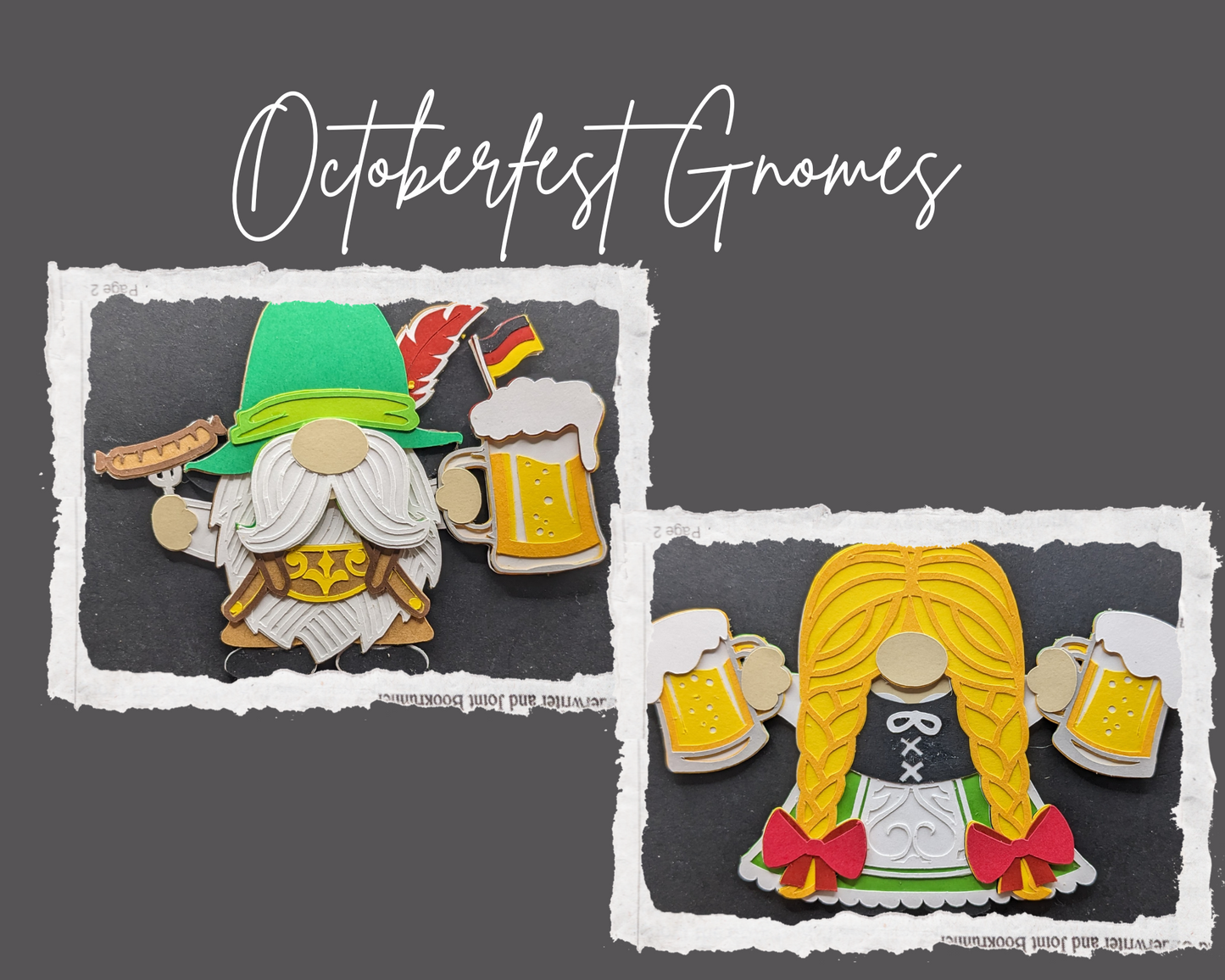 Octoberfest Gnome Magnet