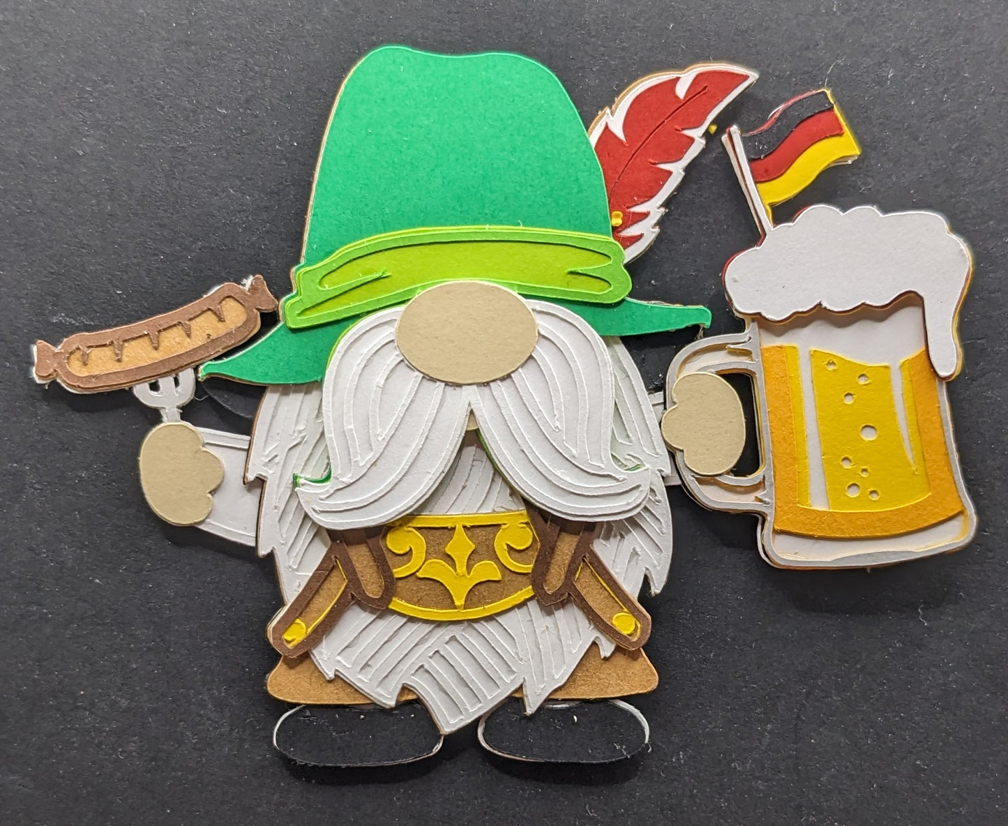 Octoberfest Gnome Magnet