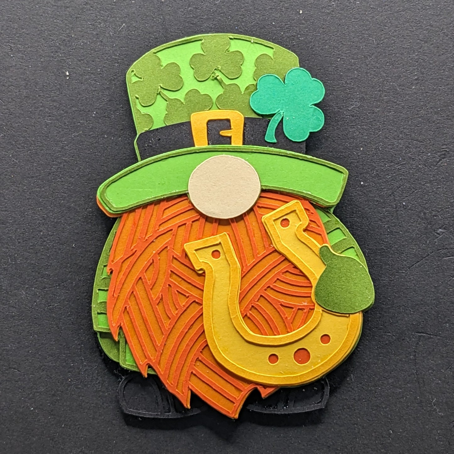 Lucky Charm: St. Patrick's Day Gnome Magnet