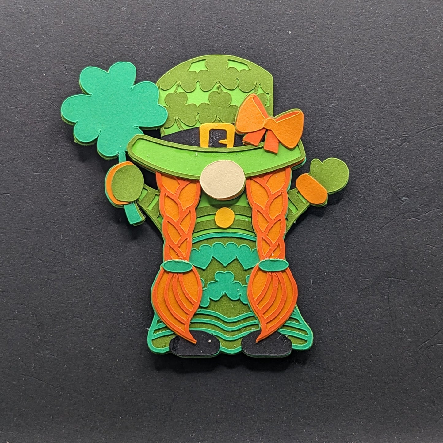 Lucky Charm: St. Patrick's Day Gnome Magnet