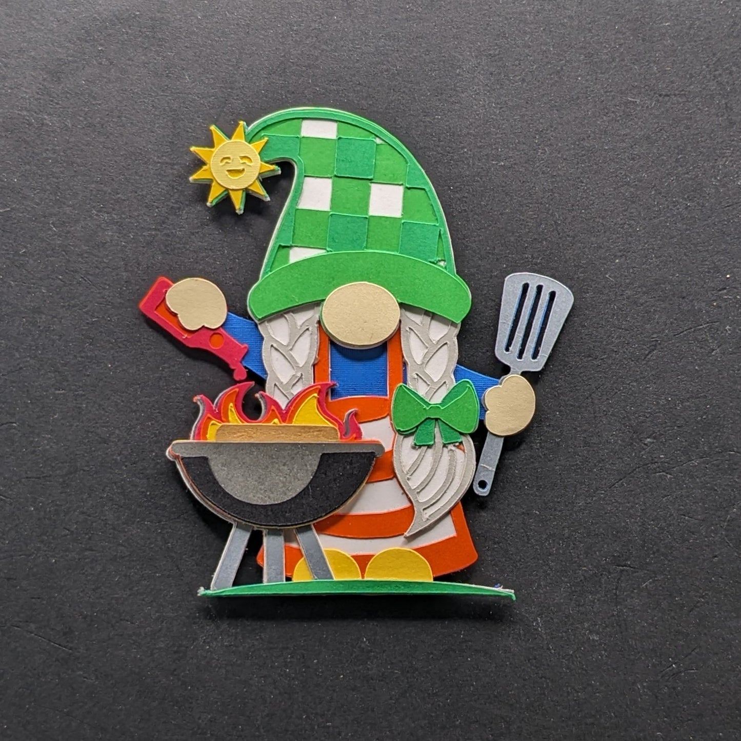 BBQ Buddies: Grilling Gnome Magnets!