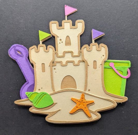 Sandcastle Magnet