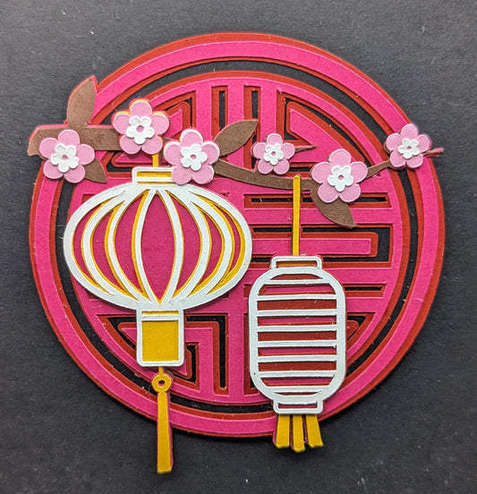 Chinese Lanterns Magnet