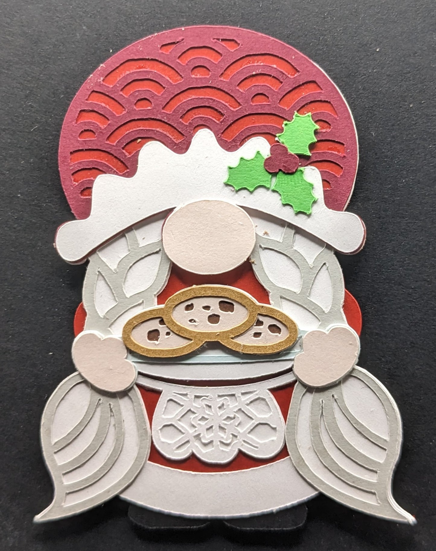 Mr. & Mrs. Claus Gnome Magnet