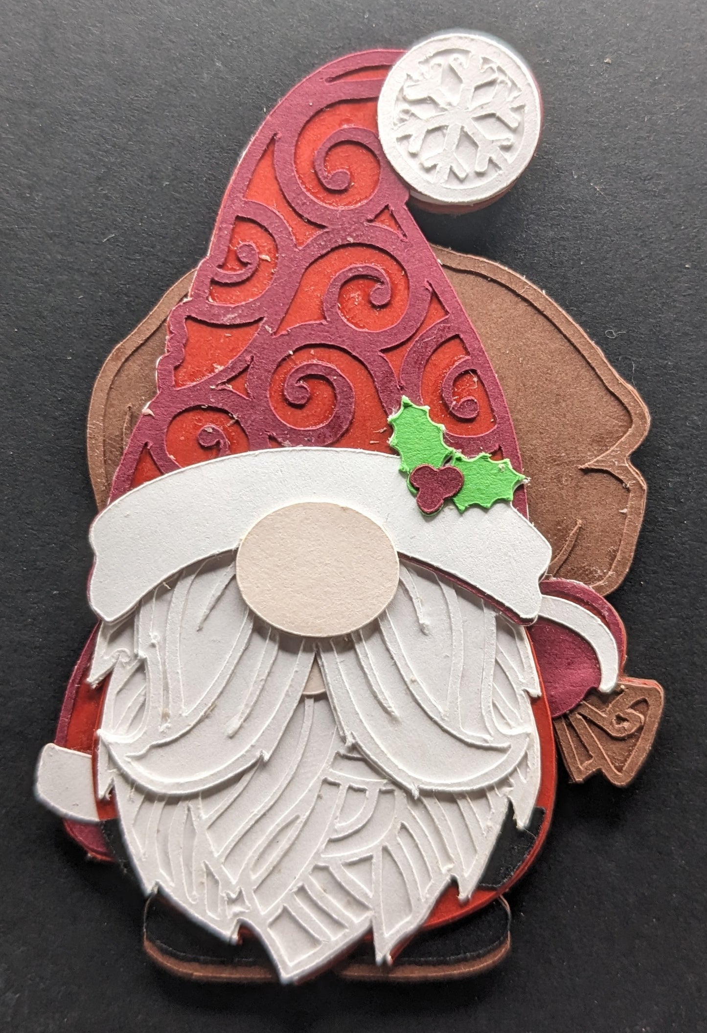 Mr. & Mrs. Claus Gnome Magnet