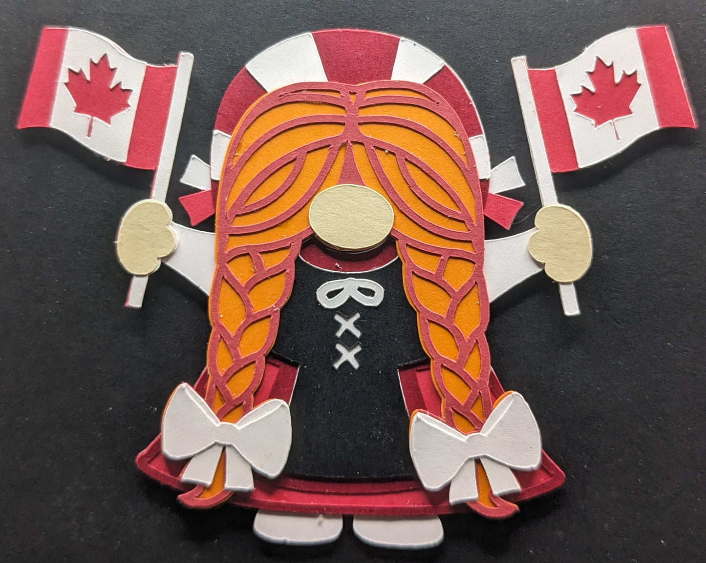 Canada Day Gnome Magnet