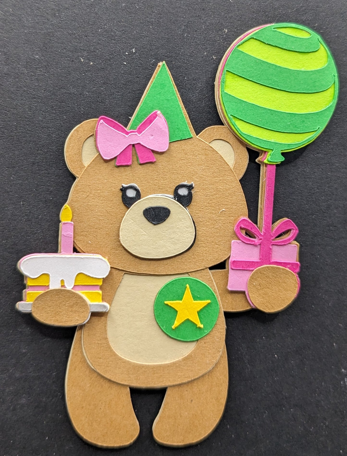 Teddy Bear Birthday Magnet