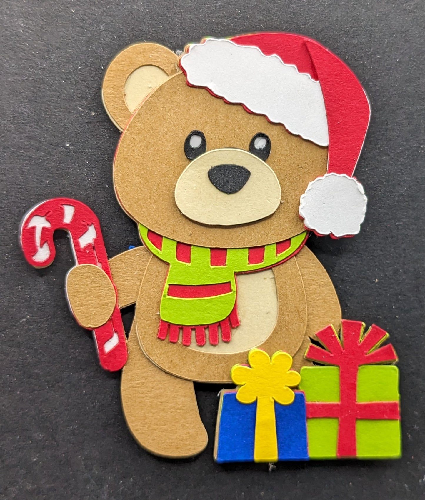 Teddy Bear Christmas Magnet