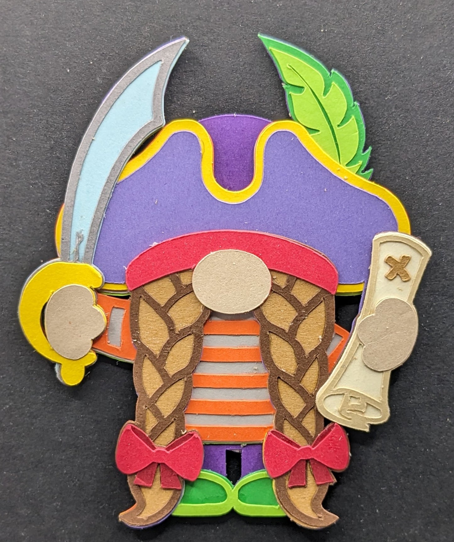 Gnome Pirate Magnet