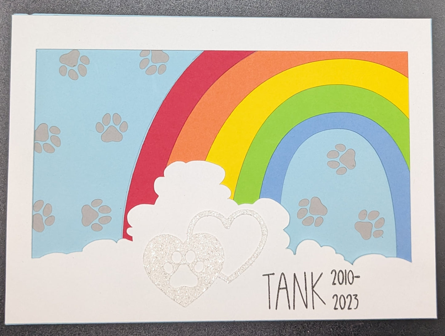 Rainbow Bridge Remembrance Card