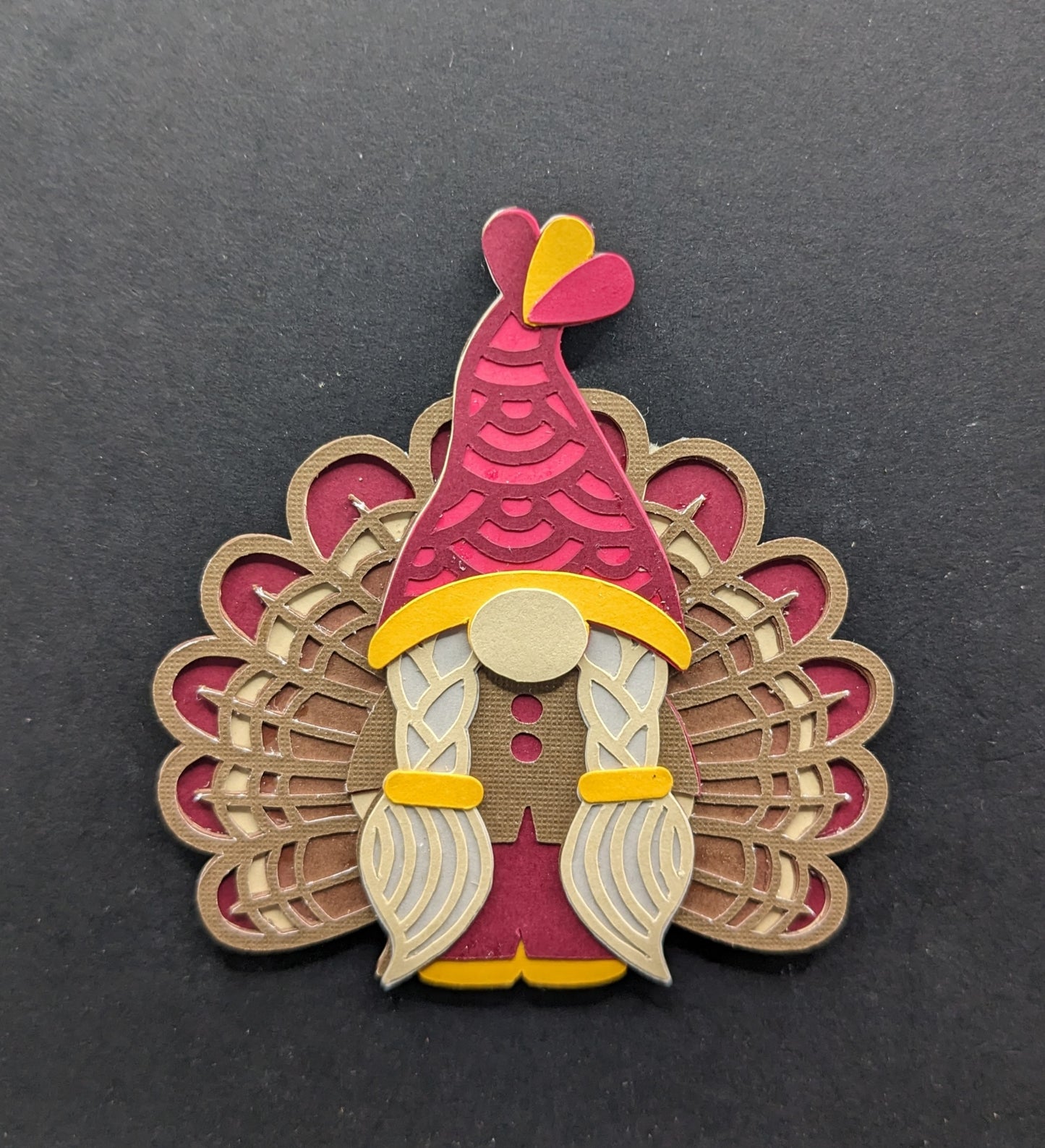 Turkey Gnome Magnet