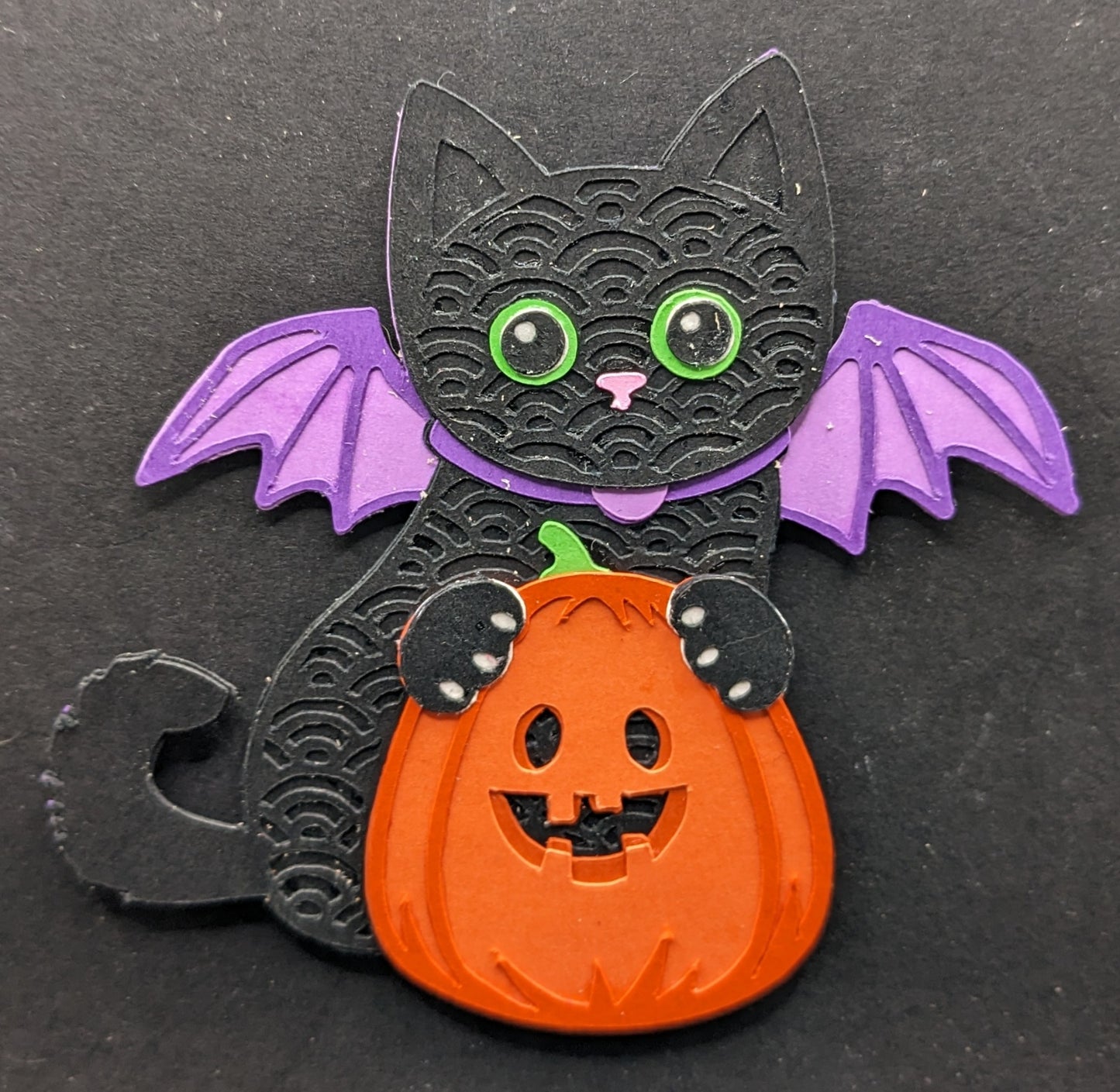 Halloween Dog & Cat Pumpkin Magnet