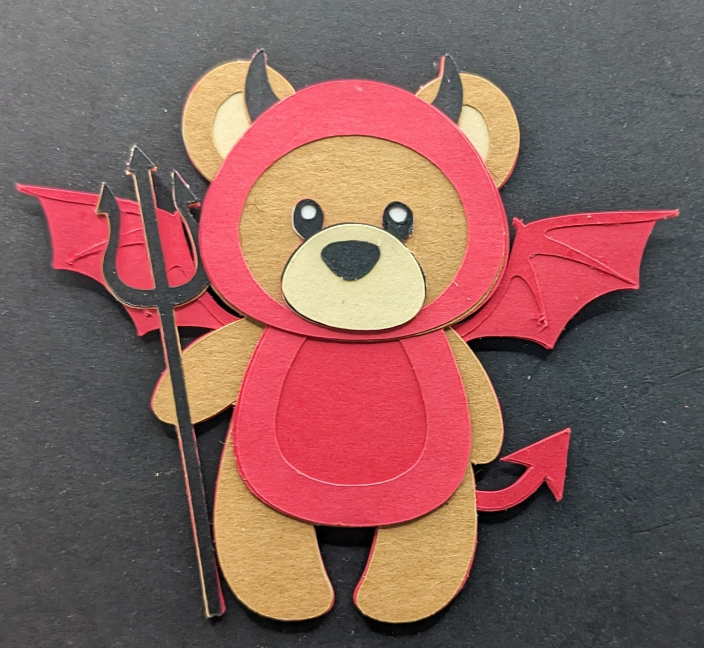 Teddy Bear Halloween Magnet