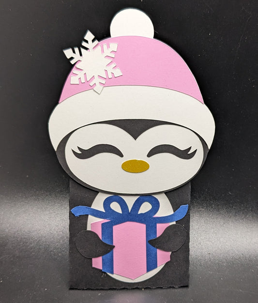 Surprise Pocket Pals - Adorable Cat, Dog, Penguin, Snowman Gift Card Holders!