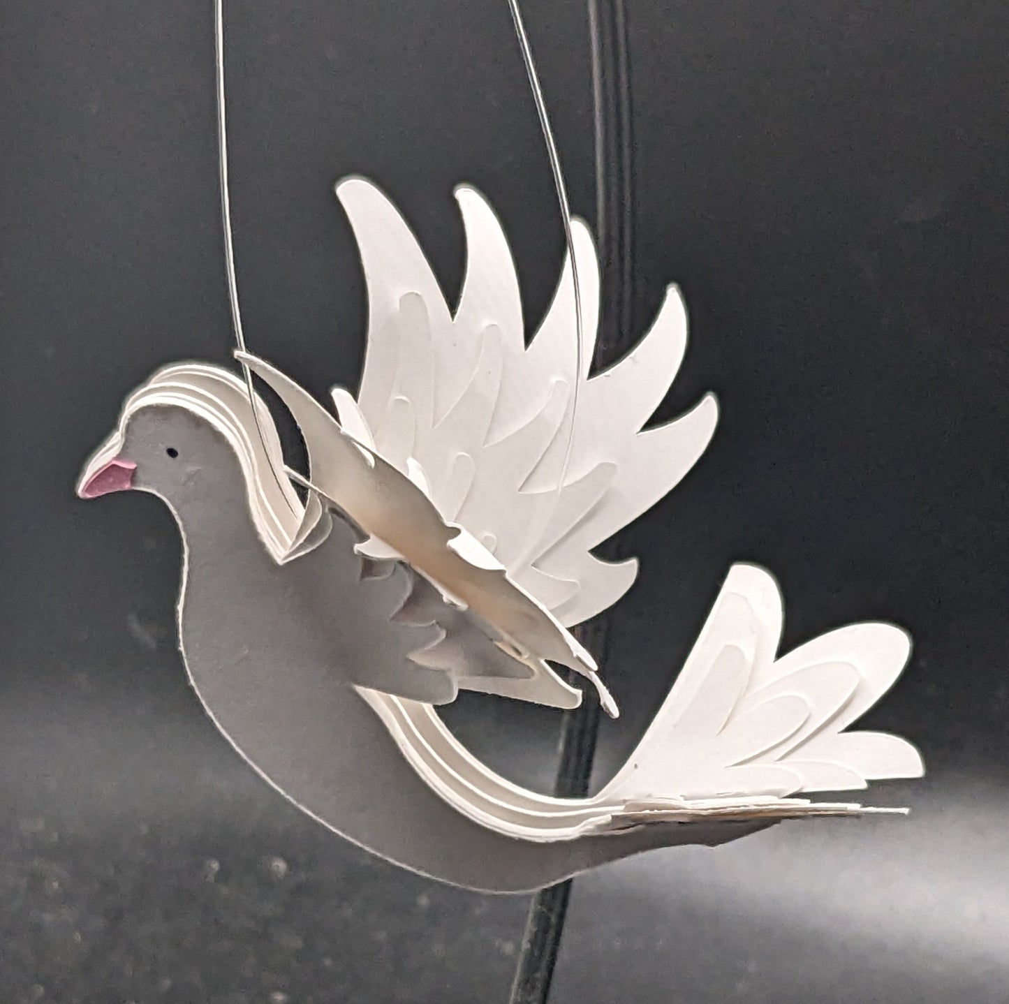 Mini 3D Bird Christmas Ornament