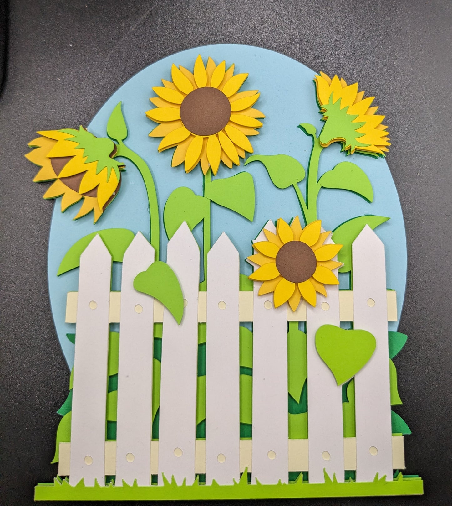 Rustic Charm Sunflower Easel Card