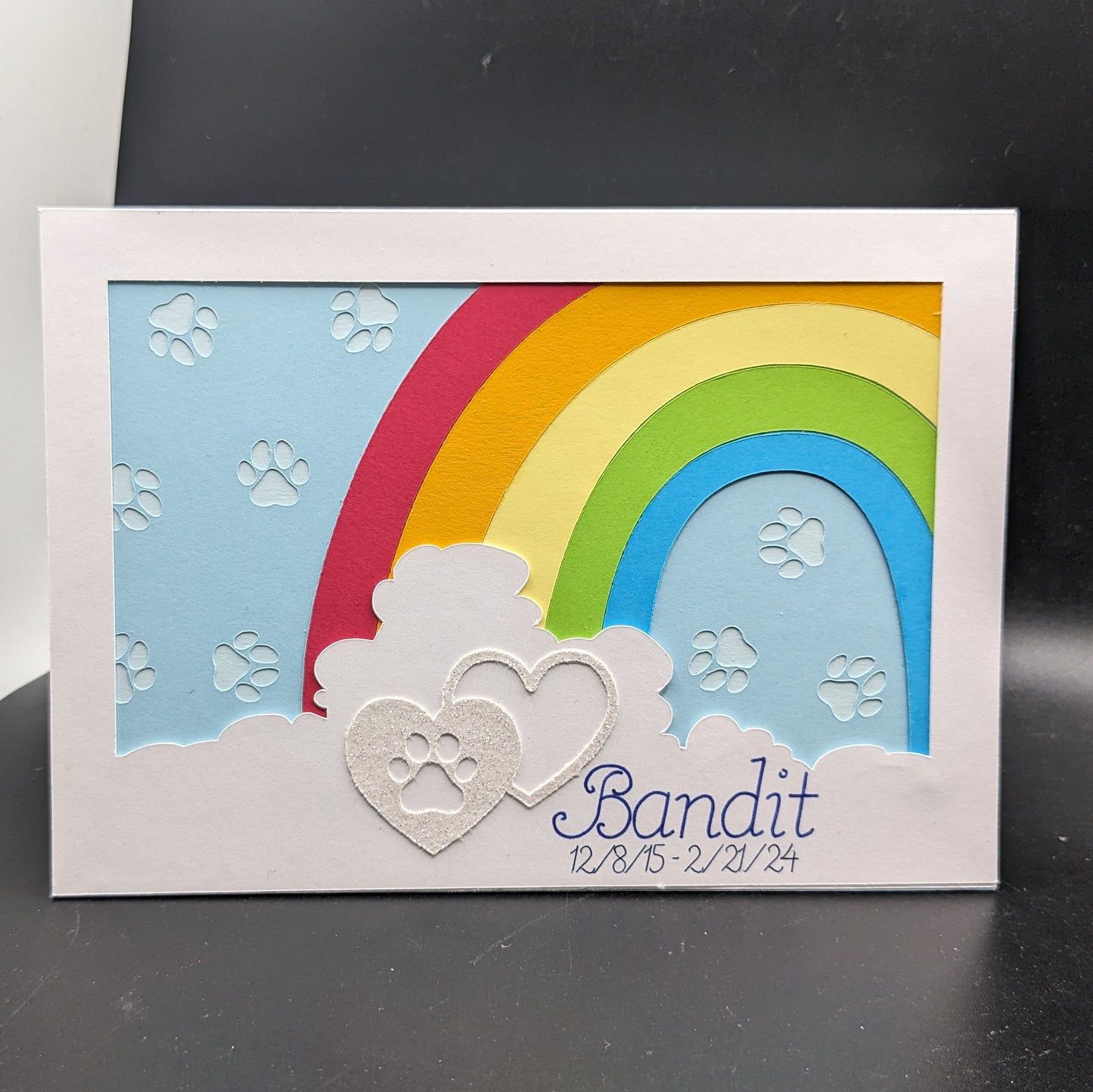 Rainbow Bridge Remembrance Card